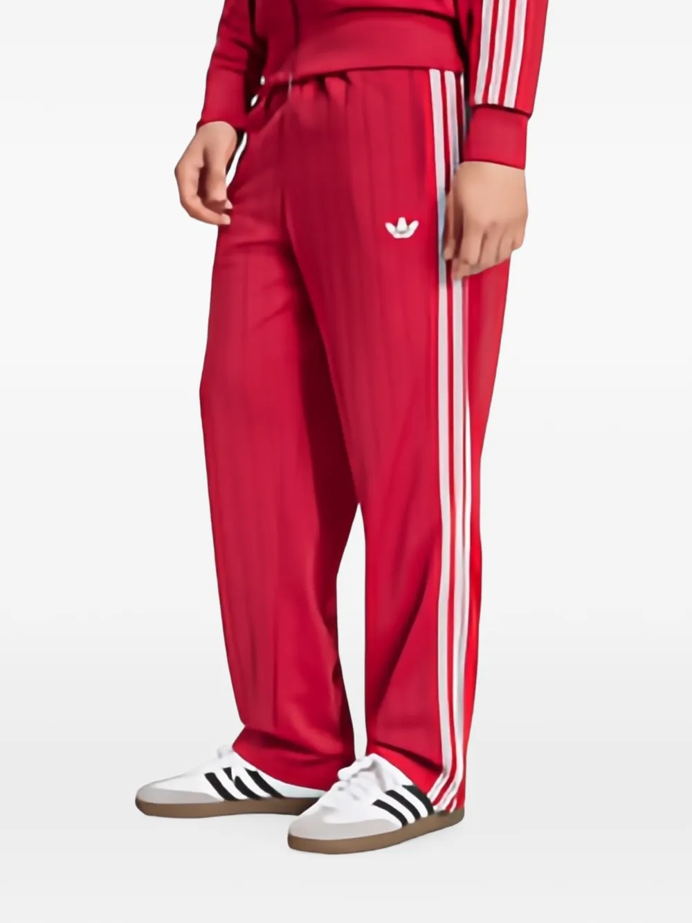 adidas Firebird Drop Needle track pants Rood