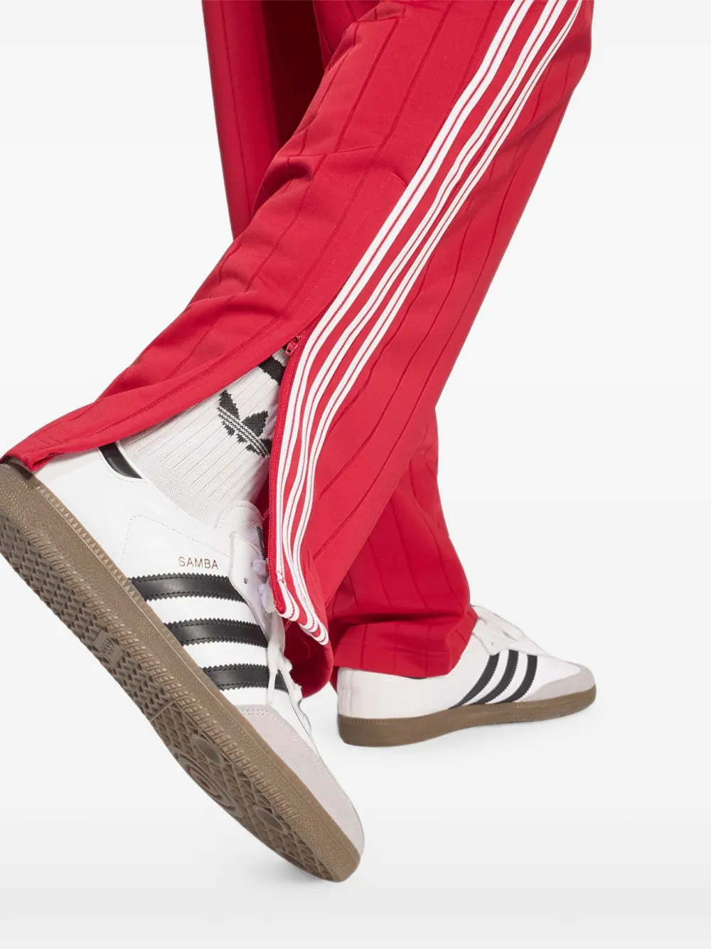 adidas Firebird Drop Needle track pants Rood