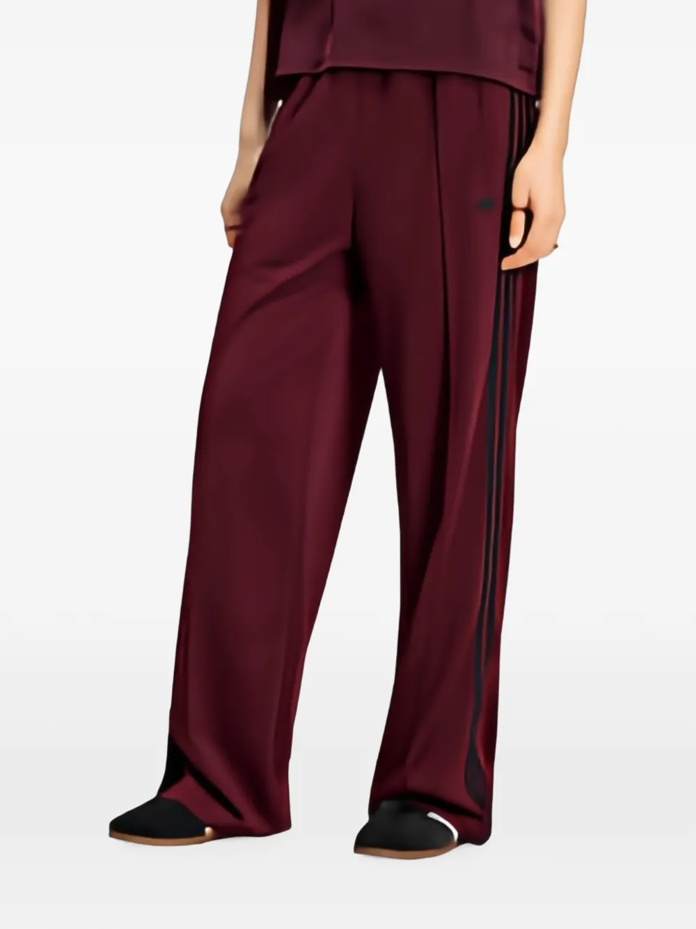 adidas Firebird loose track trousers Rood
