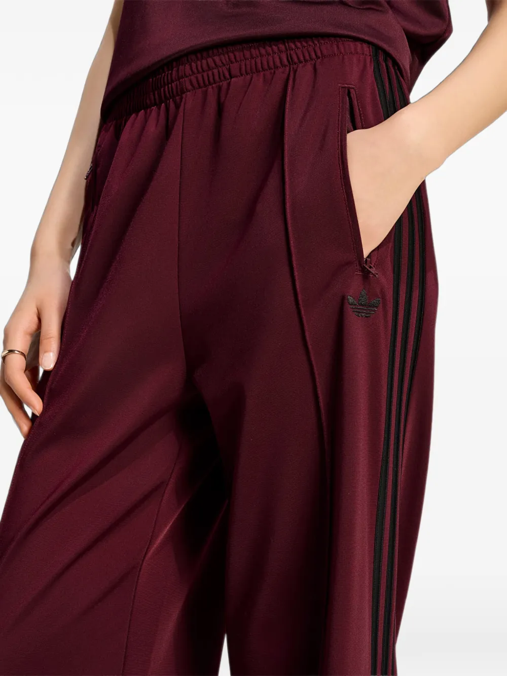 adidas Firebird loose track trousers Rood