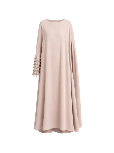 Loodyana embellished cape-sleeve jumpsuit