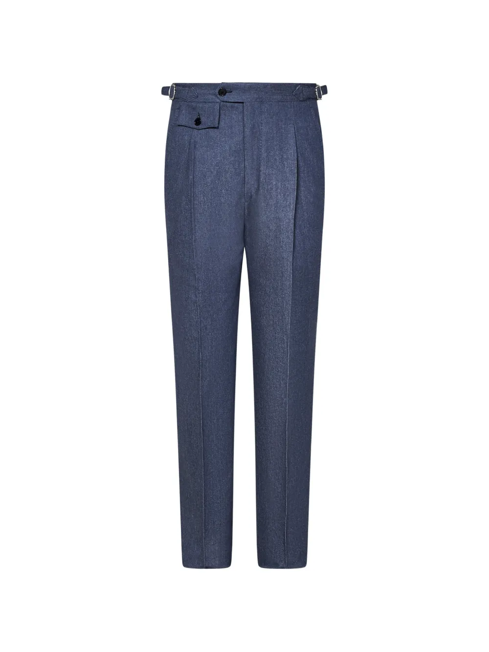 FRANZESE COLLECTION wool pleated trousers