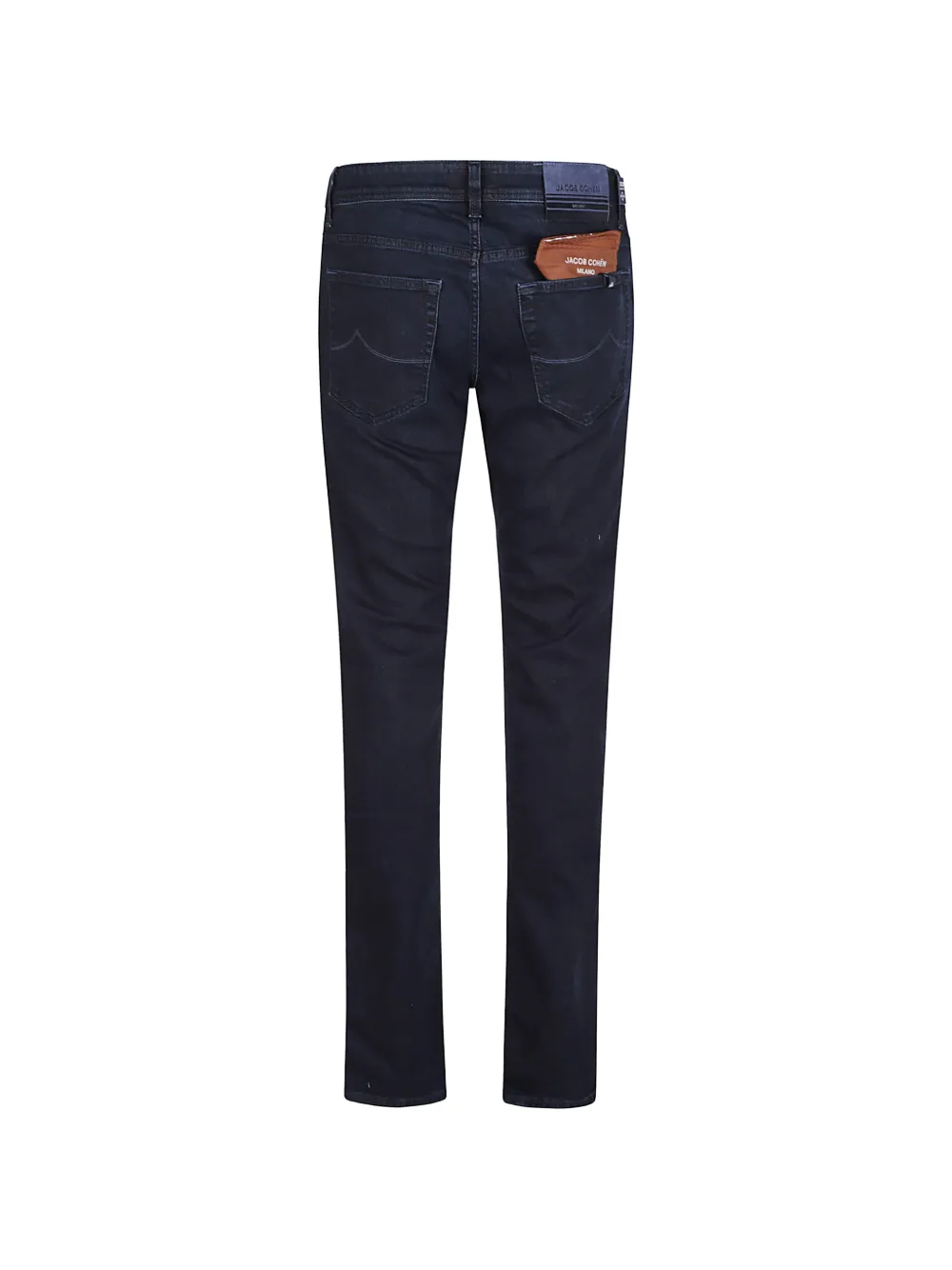 Jacob Cohën Nick Slim jeans met logo-patch Blauw