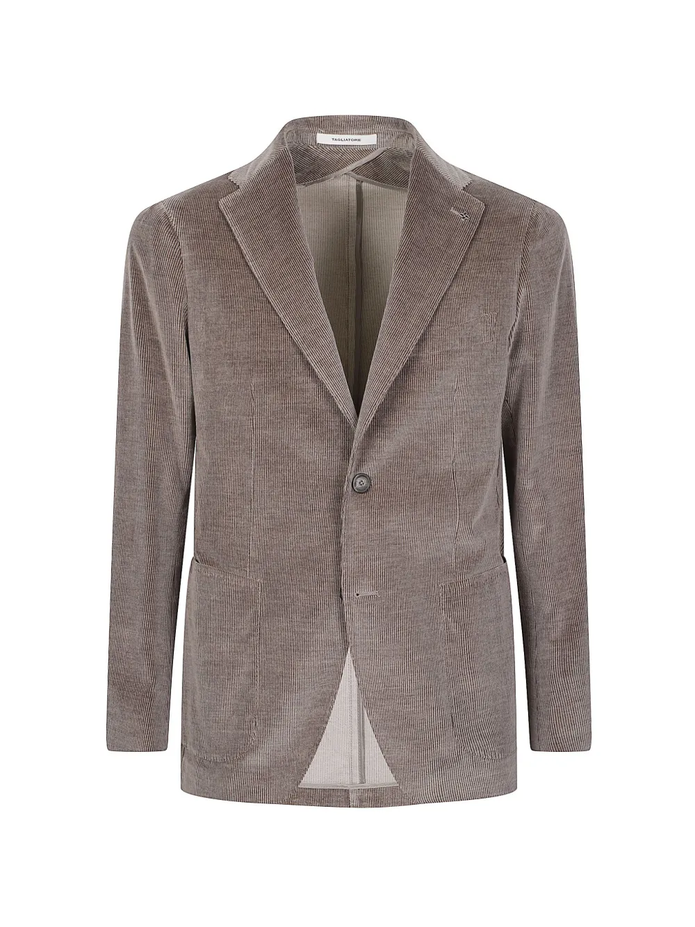 Tagliatore corduroy single-breasted blazer - Marrone