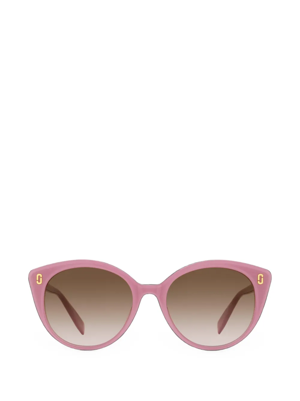 Marc Jacobs Eyewear JJ zonnebril met rond montuur Roze