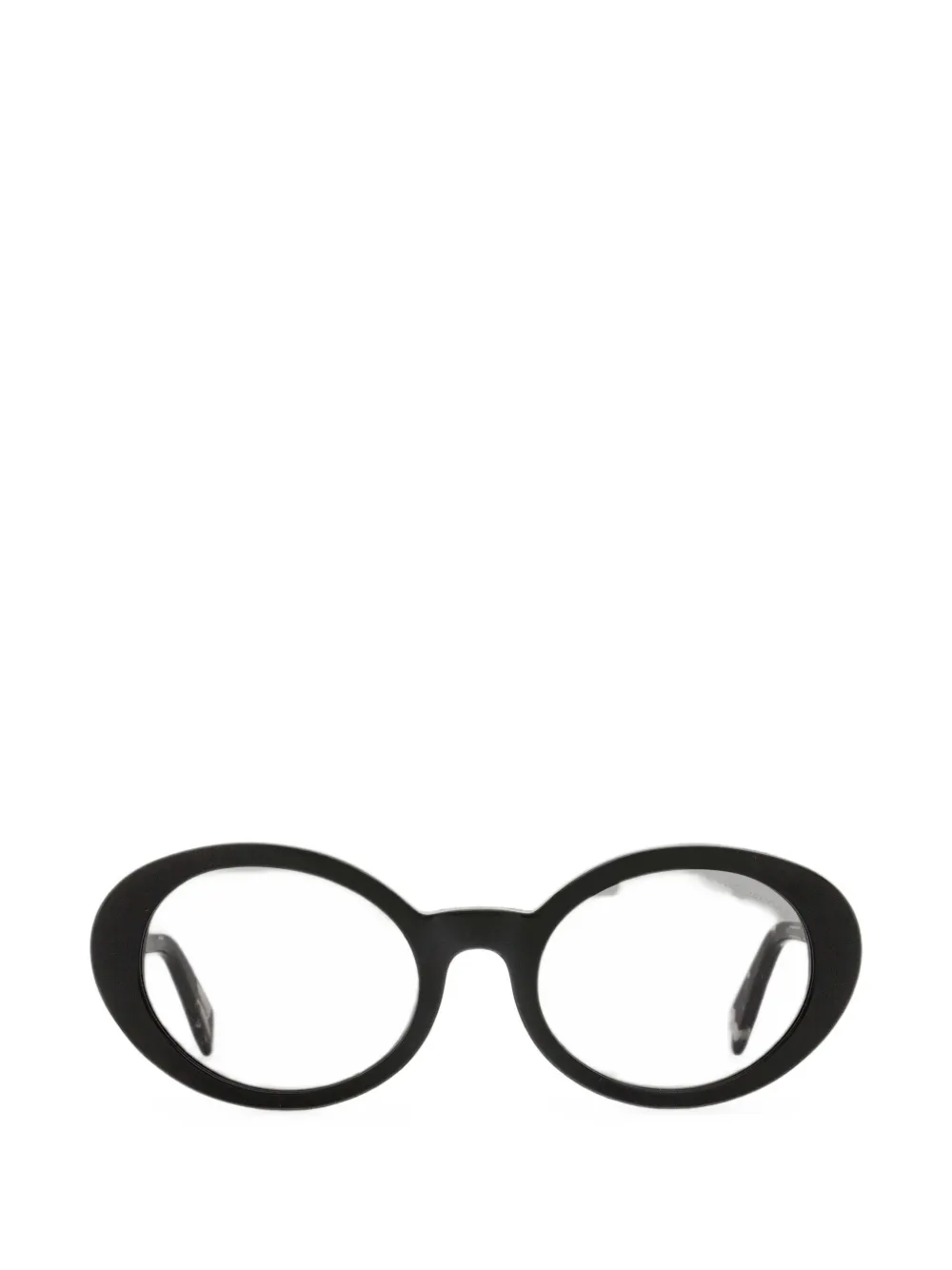 Marc Jacobs Eyewear Double J zonnebril met rond montuur en logo-hardware Zwart