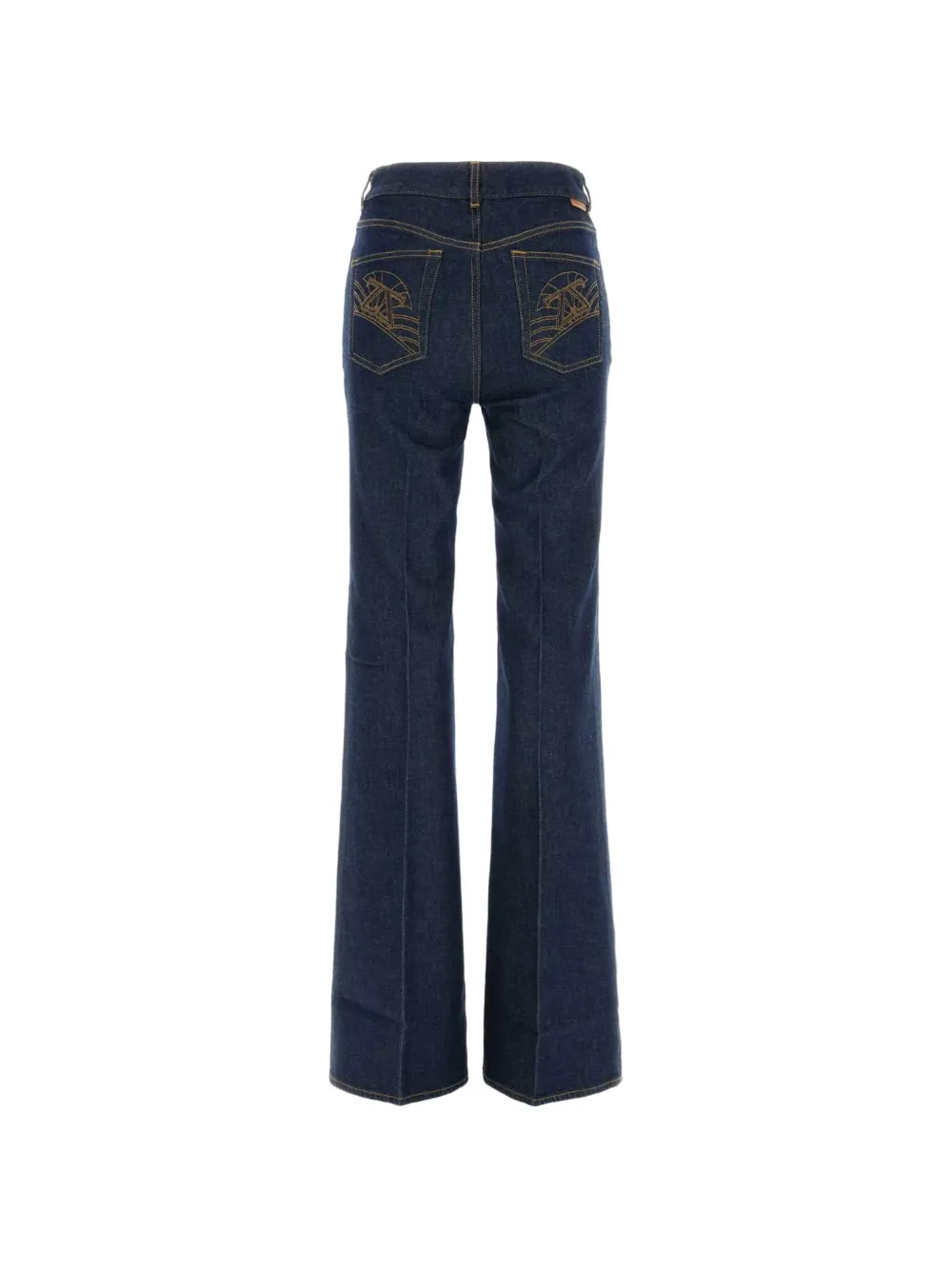 ZIMMERMANN Jeans met geborduurd logo Blauw
