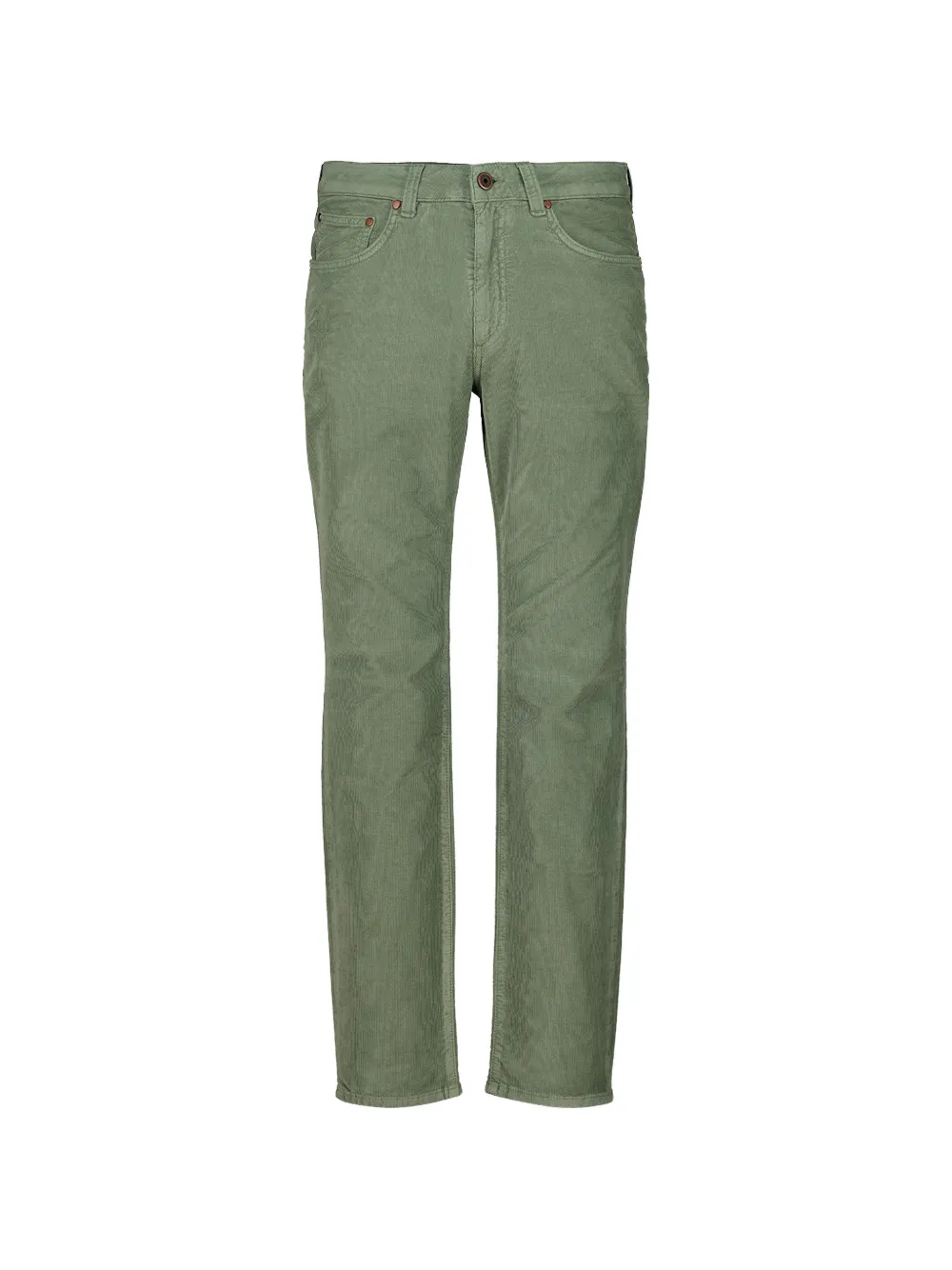 Boglioli corduroy straight-leg trousers - Verde