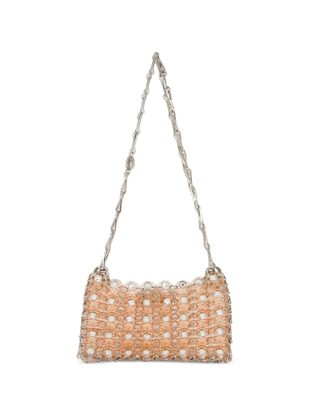 Rabanne mini 1969 Nano crystal-embellished shoulder bag