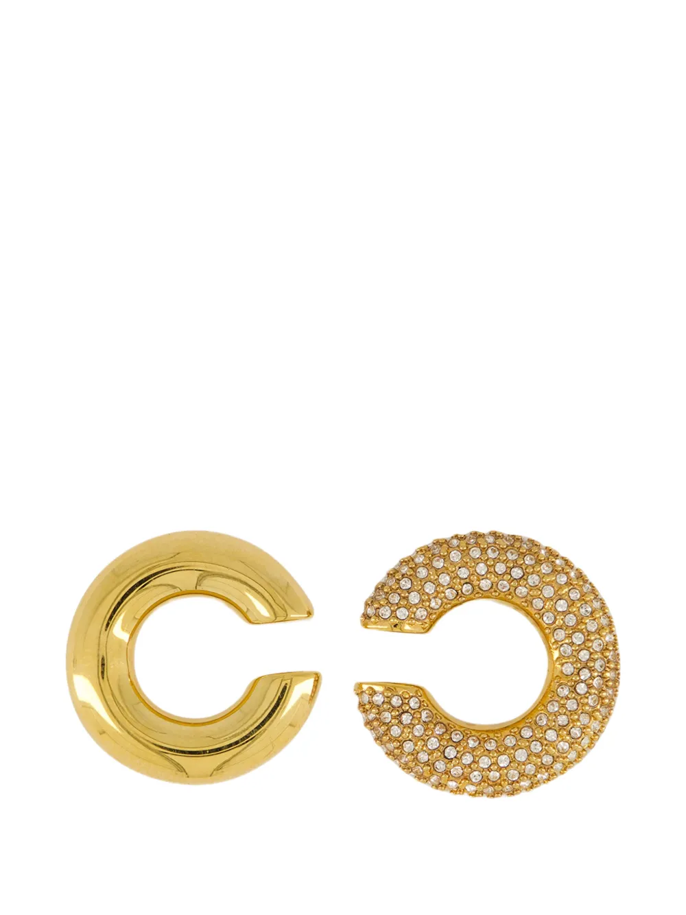 Rabanne boucles d'oreilles à ornements de cristal Rabanne boucles d'oreilles à ornements de cristal