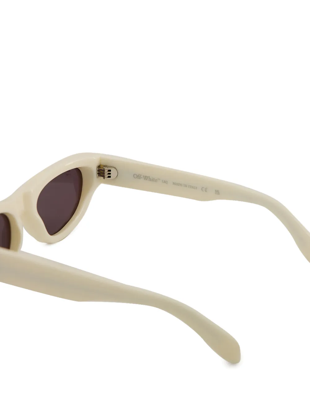 Off-White Eyewear Honolulu cat-eye zonnebril Beige