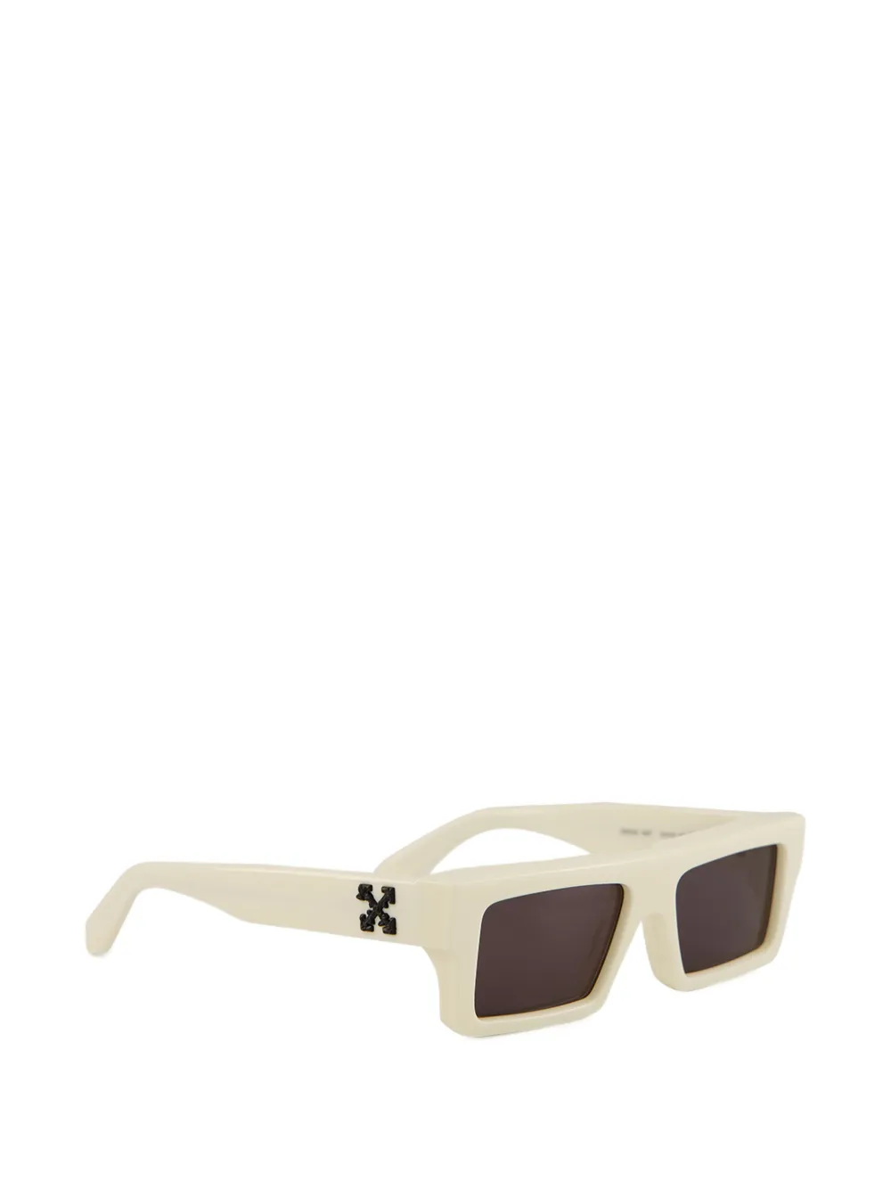 Off-White Ruby dark gray lens sunglasses Beige