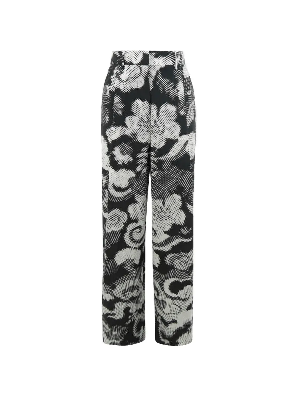 Essentiel Antwerp Broek met wijde pijpen Zwart