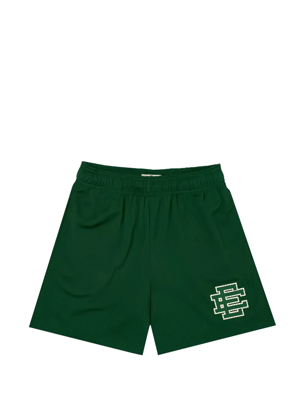 ERIC EMANUEL logo-print mesh shorts - Green