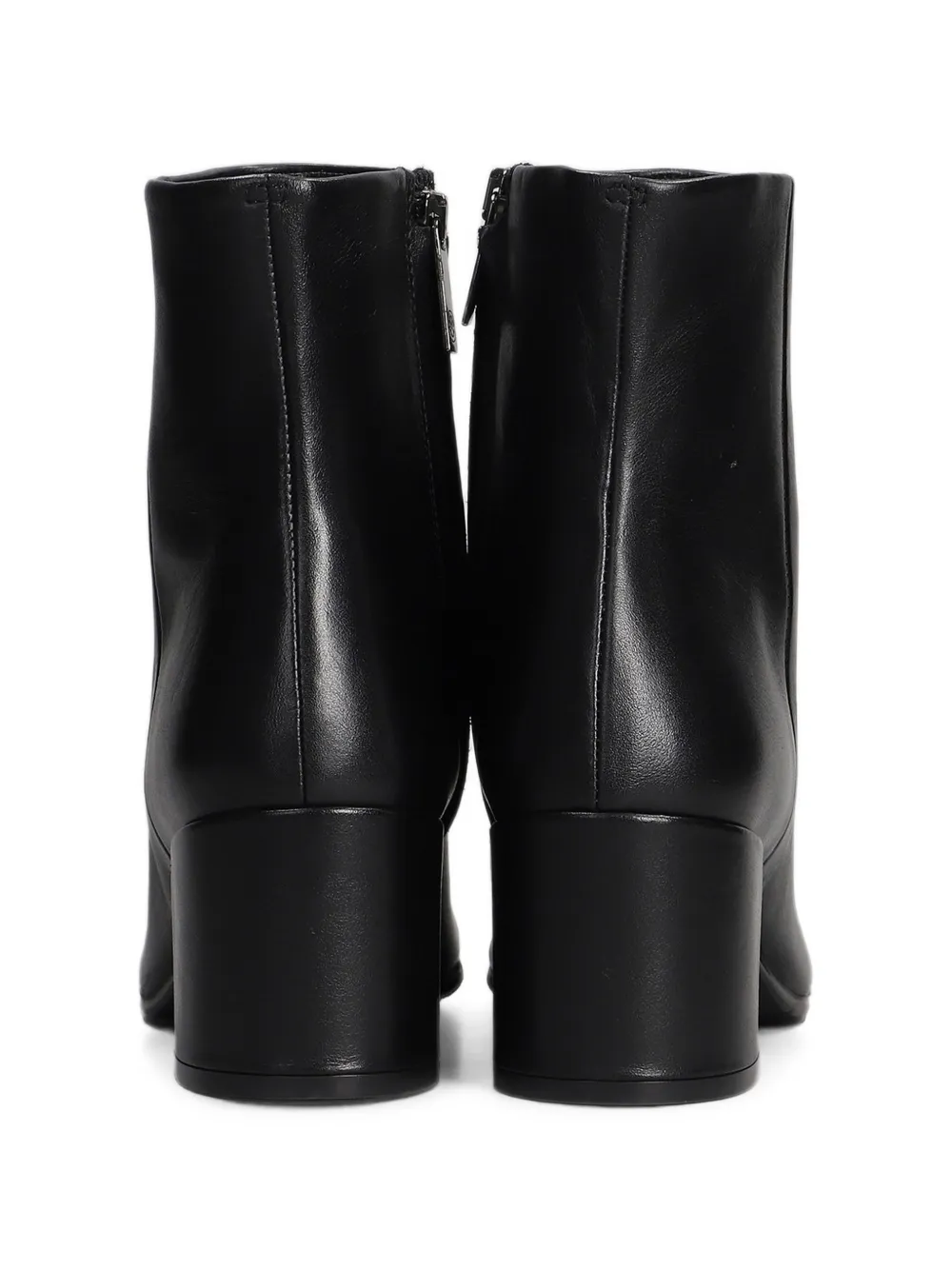 Carmens Amber leather ankle boots Zwart