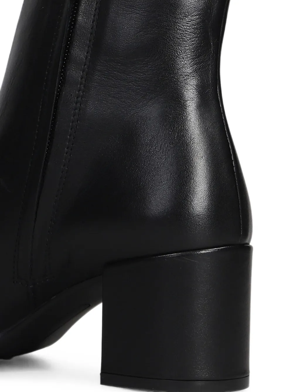 Carmens Amber leather ankle boots Zwart
