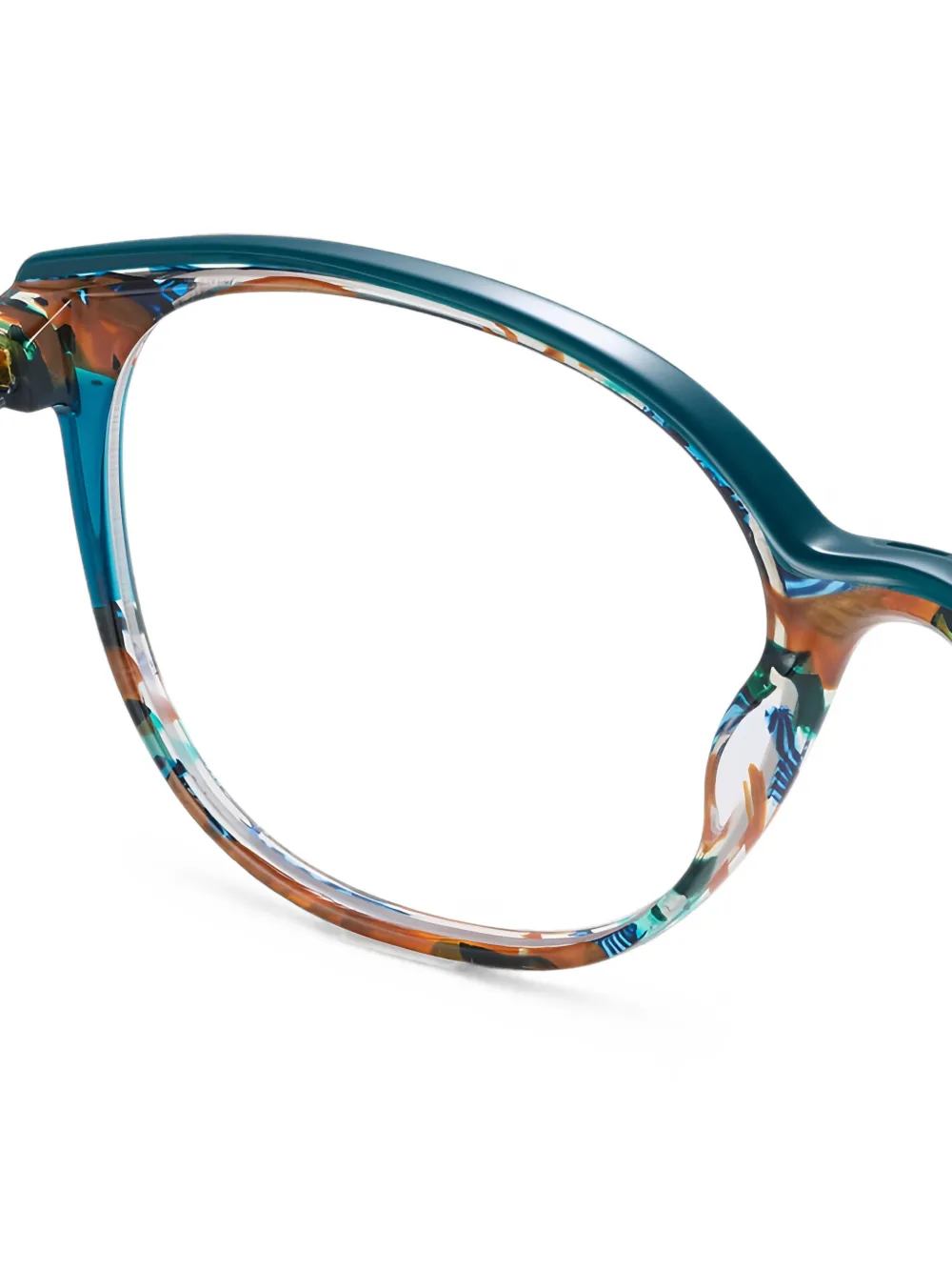 Etnia Barcelona Lisse bril met rond montuur Blauw