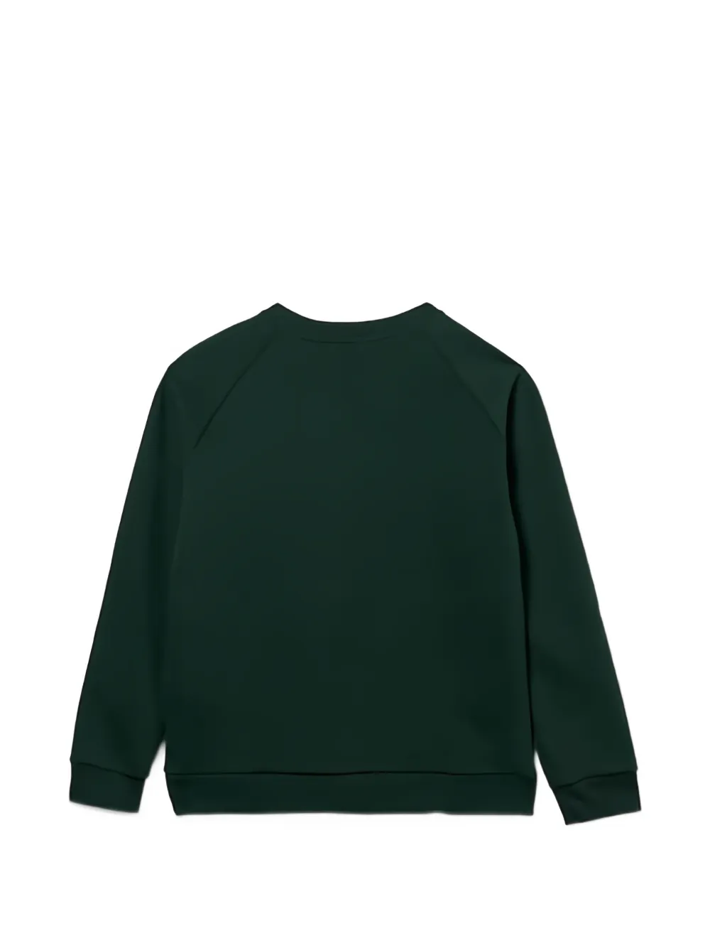 Lacoste Kids Sweater met logoprint en raglan mouwen Groen