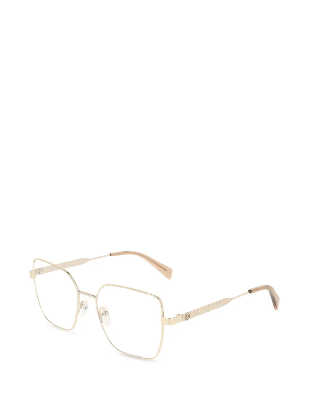 LIU JO geometric-frame glasses - Oro