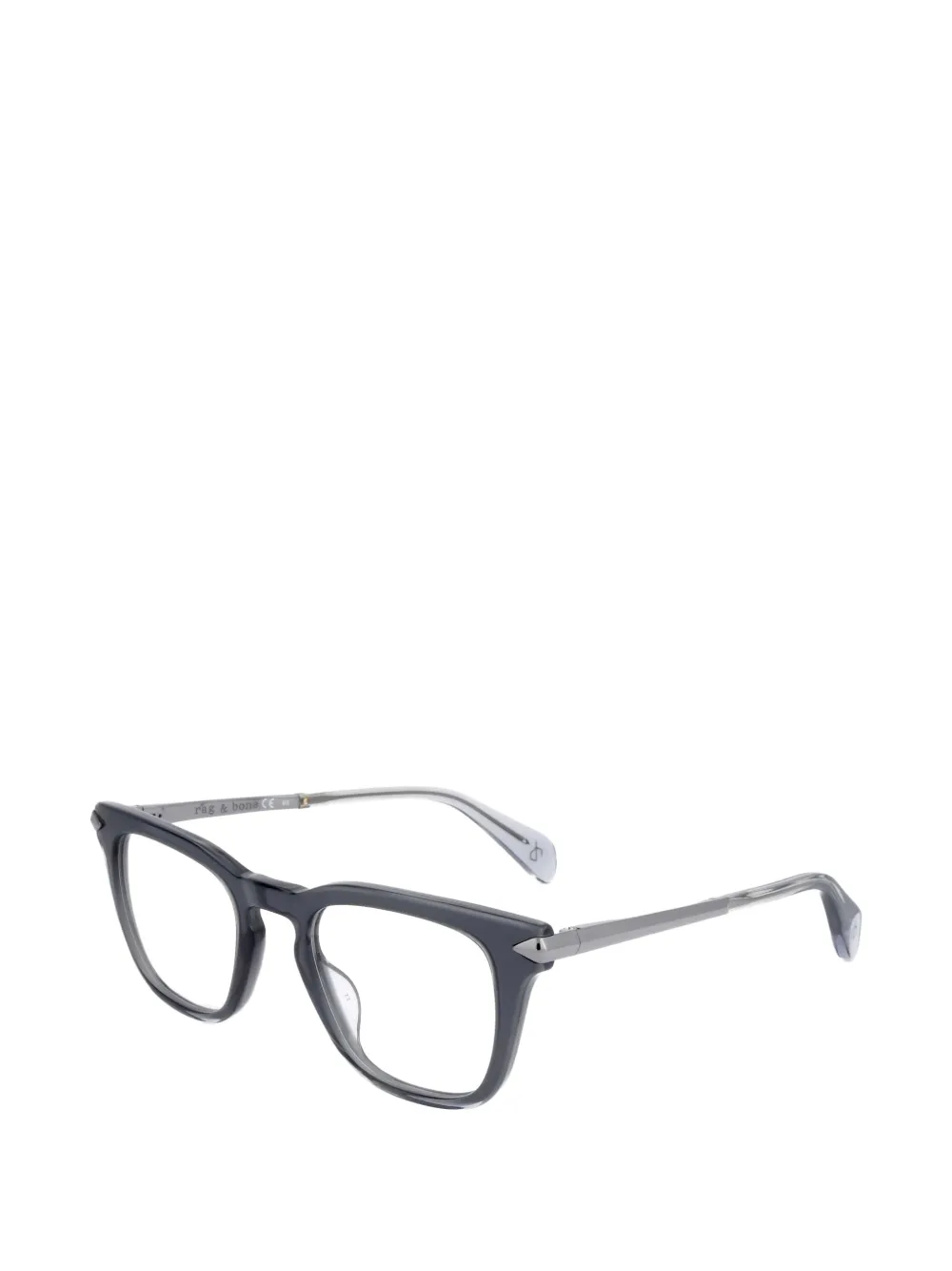 RAG & BONE EYEWEAR Bril met vierkant montuur Grijs