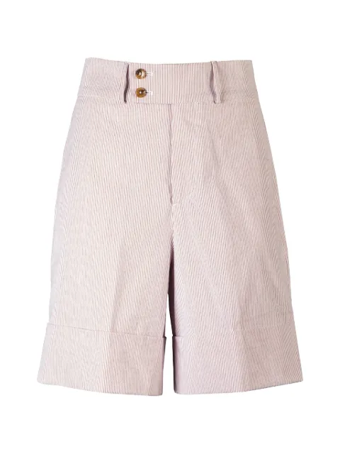 Berwich striped tailored shorts
