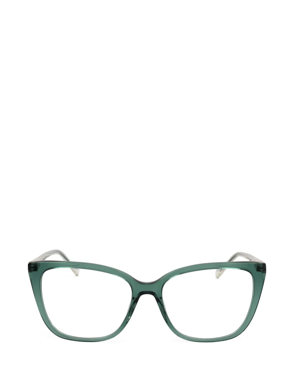 MISSONI EYEWEAR geometric-frame glasses Groen