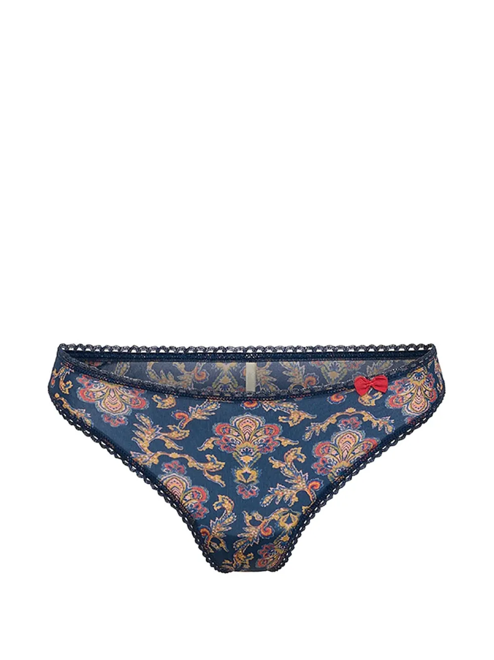 MOMONÌ Arca printed briefs - Blu