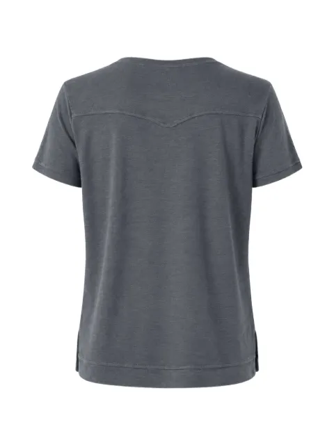 Massimo Alba Flores V-neck T-shirt