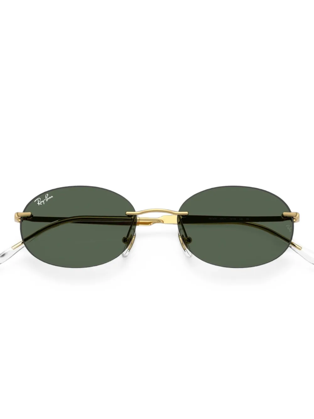 Ray-Ban Zonnebril met ovalen montuur Goud