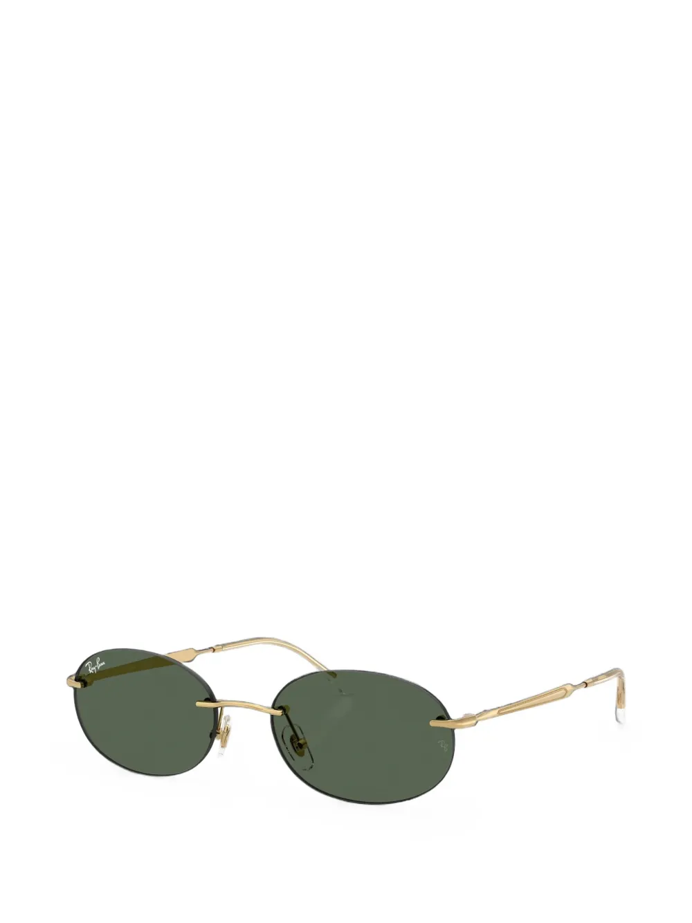 Ray-Ban Zonnebril met ovalen montuur Goud