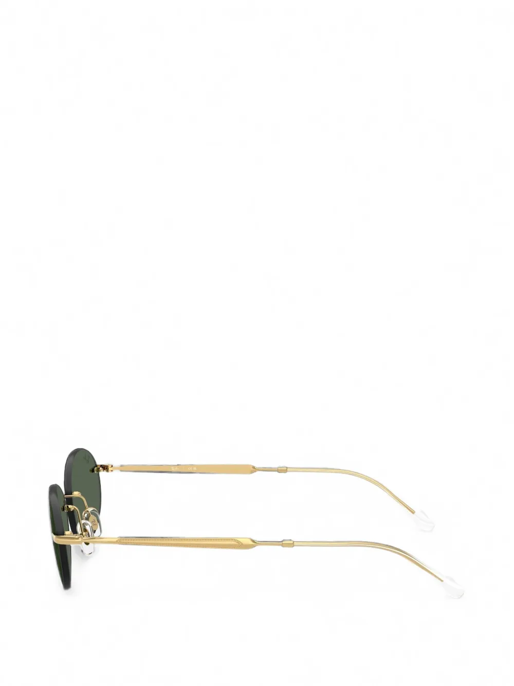 Ray-Ban Zonnebril met ovalen montuur Goud
