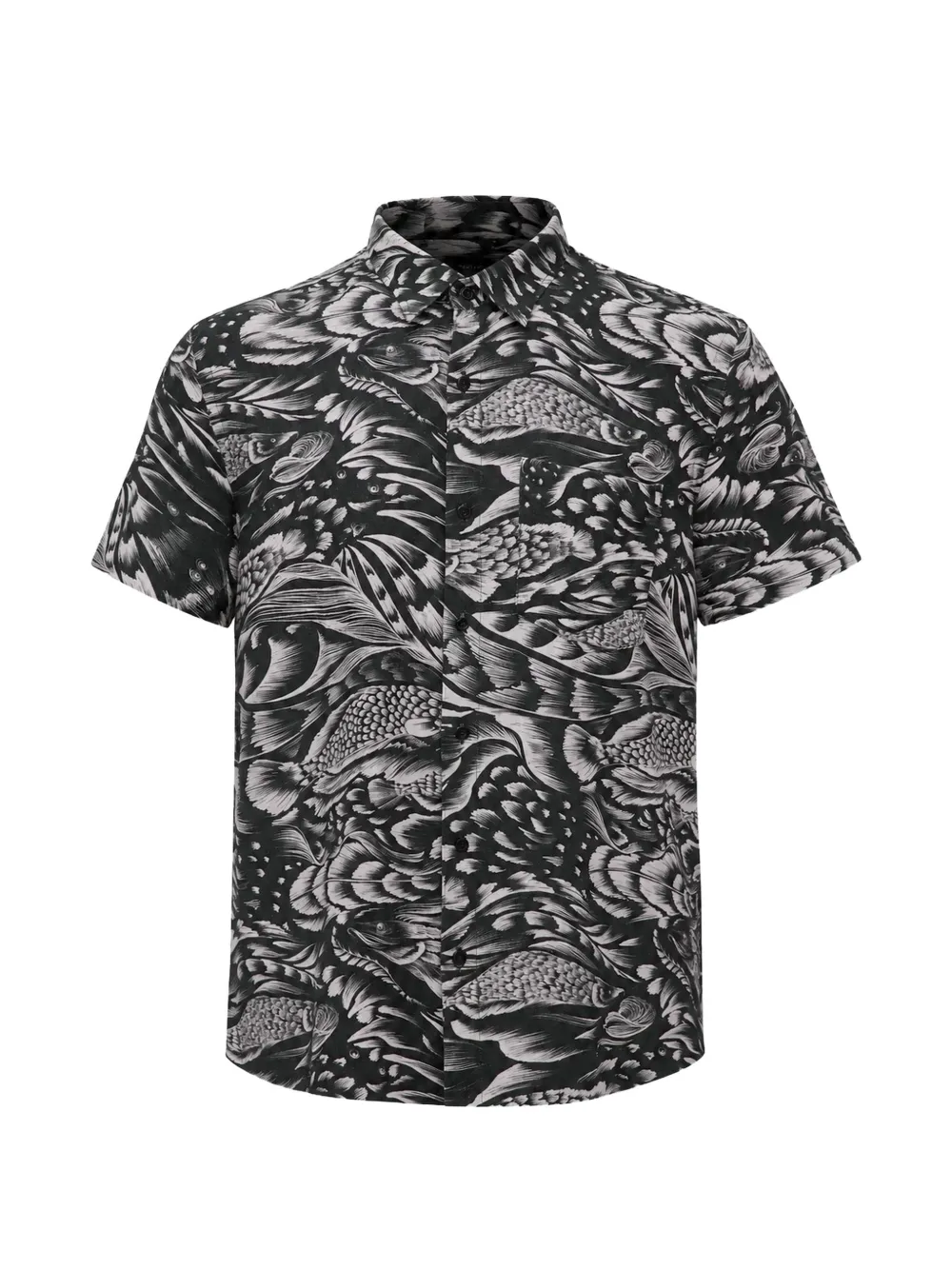 Osklen Pirarucu Trace shirt - Schwarz