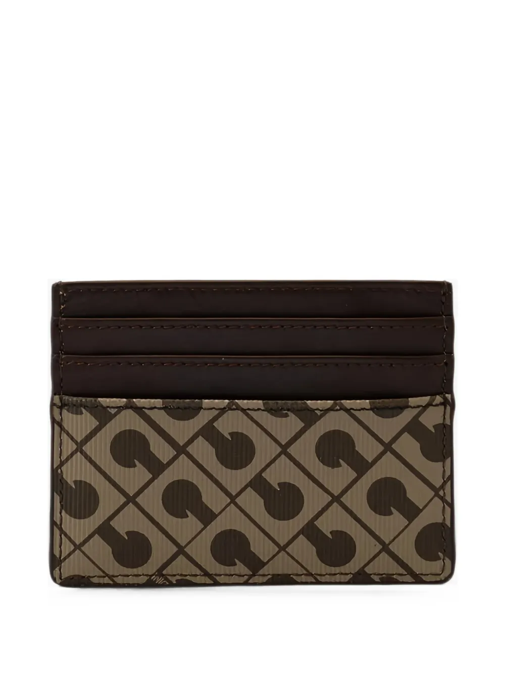 Gherardini Millerighe logo-print card holder