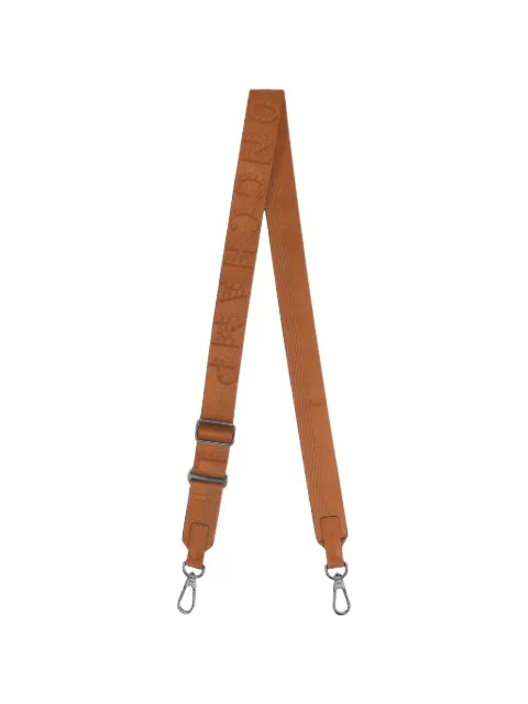 Longchamp correa de hombro ajustable con logo en relieve