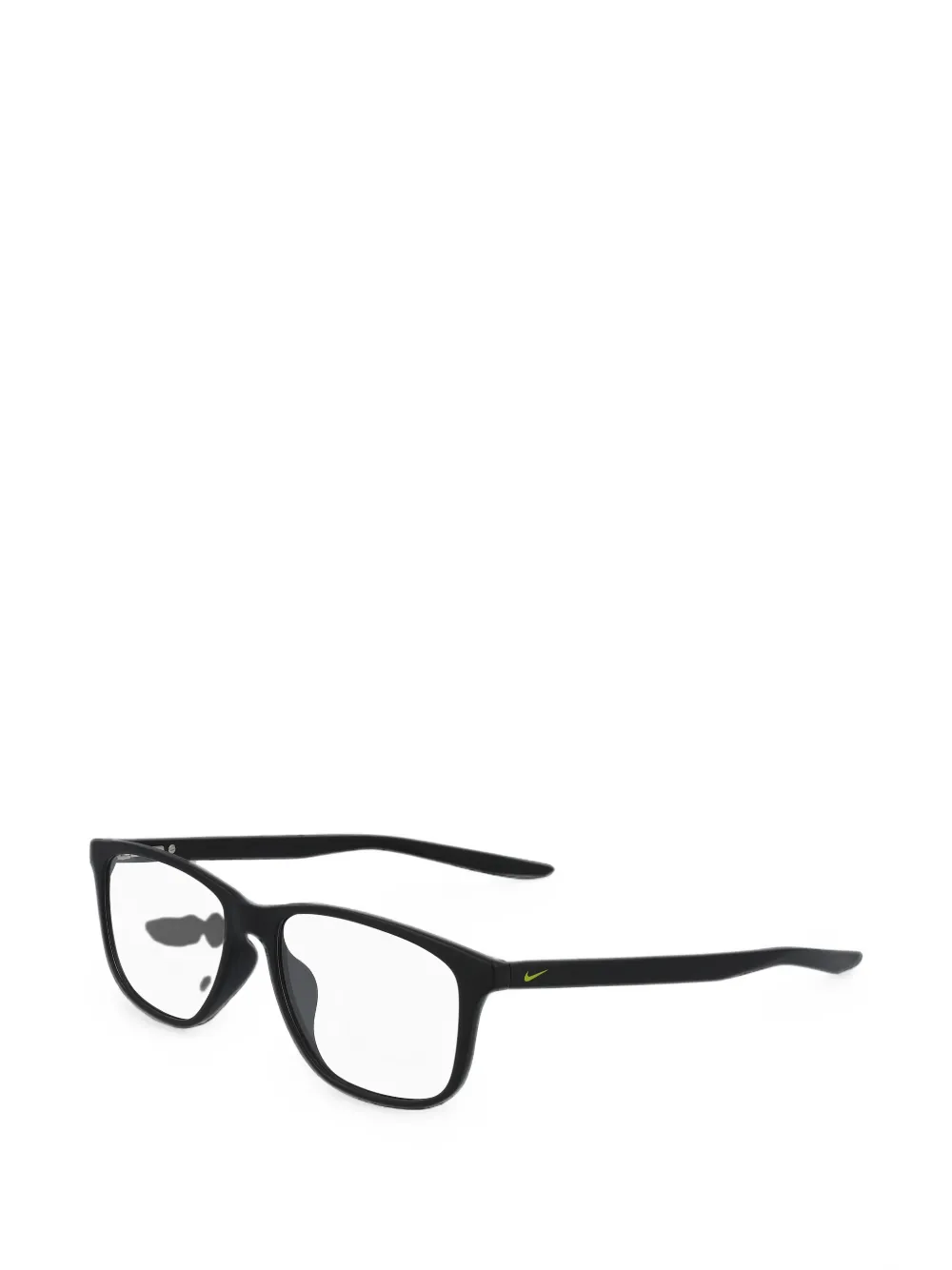 Nike rectangle-frame glasses Zwart