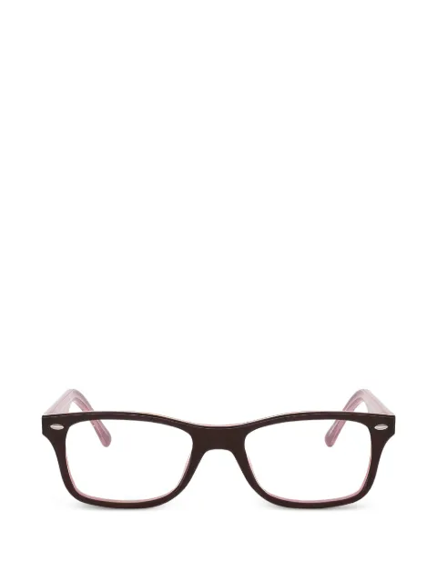 Ray-Ban rectangle-frame glasses