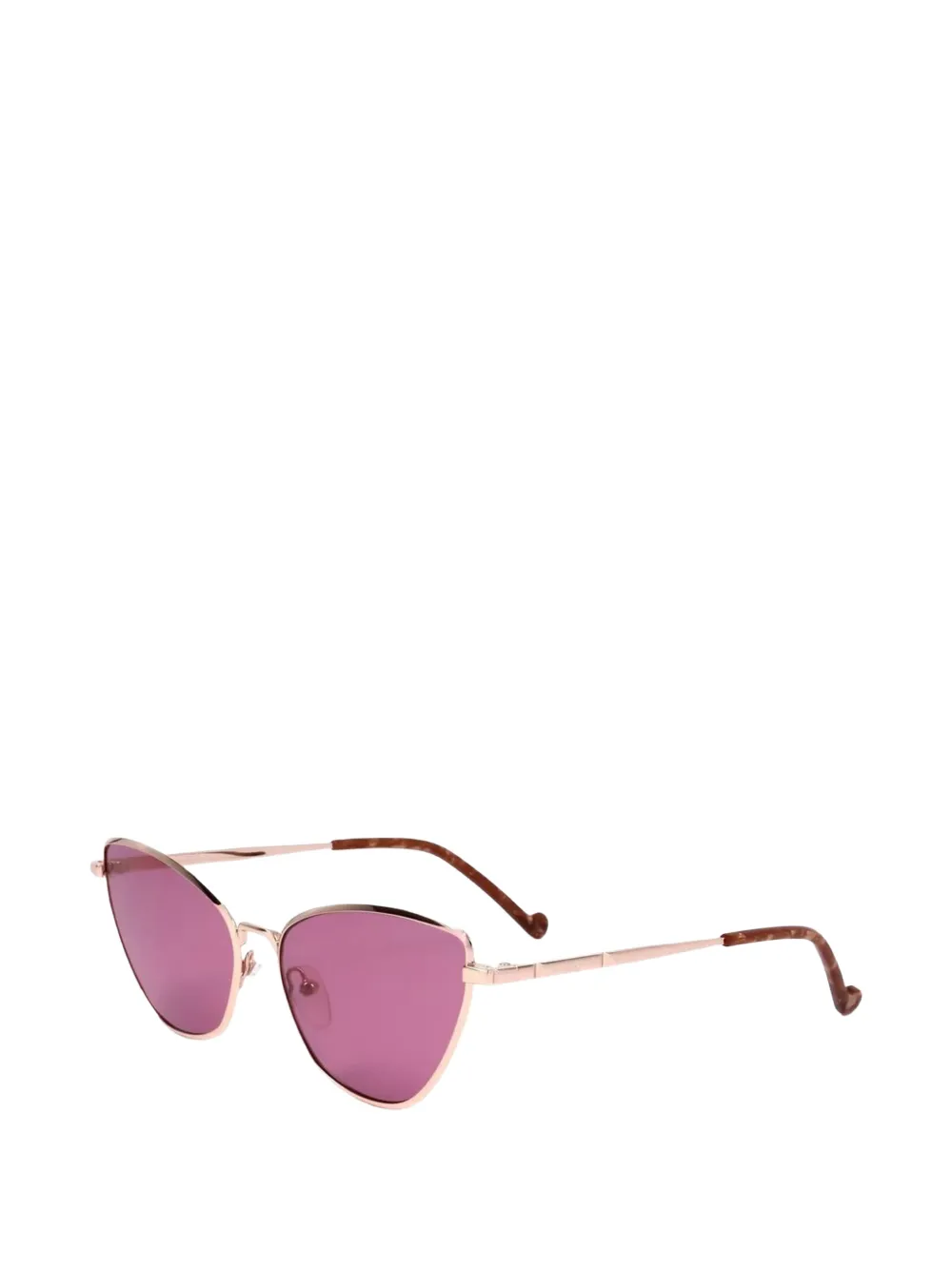 LIU JO Zonnebril met cat-eye montuur Goud