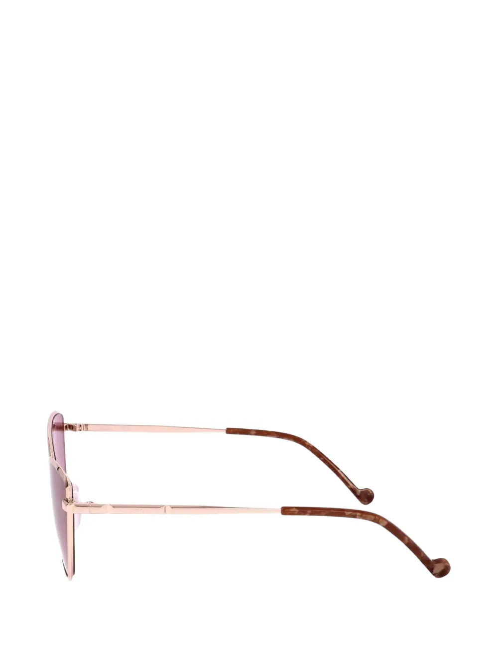 LIU JO Zonnebril met cat-eye montuur Goud