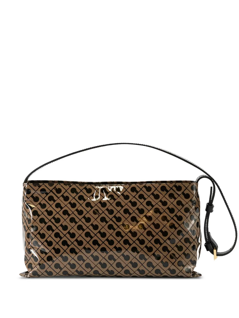 Gherardini monogram-print shoulder bag - Toni neutri
