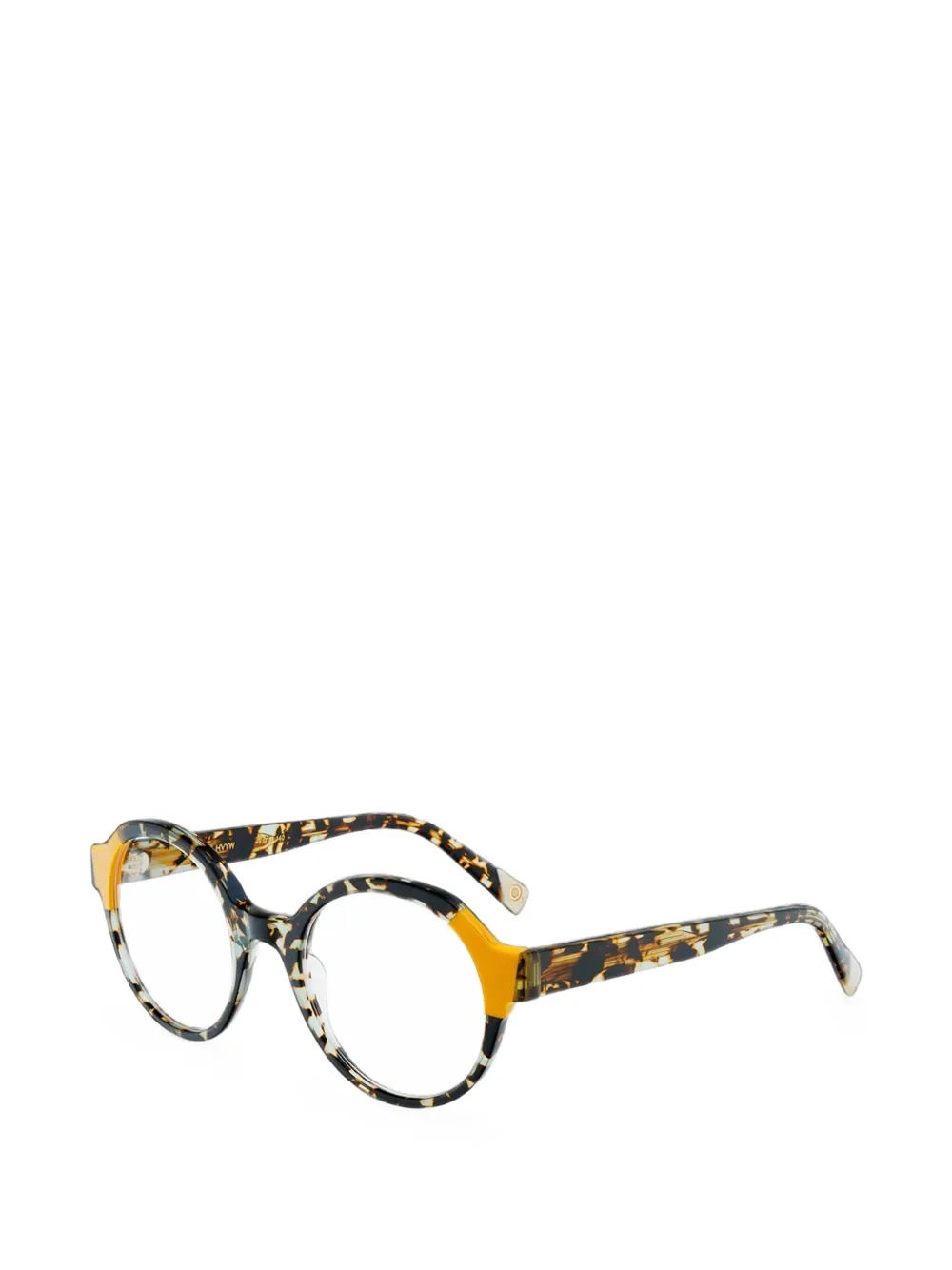 Etnia Barcelona Horus bril met rond montuur Bruin