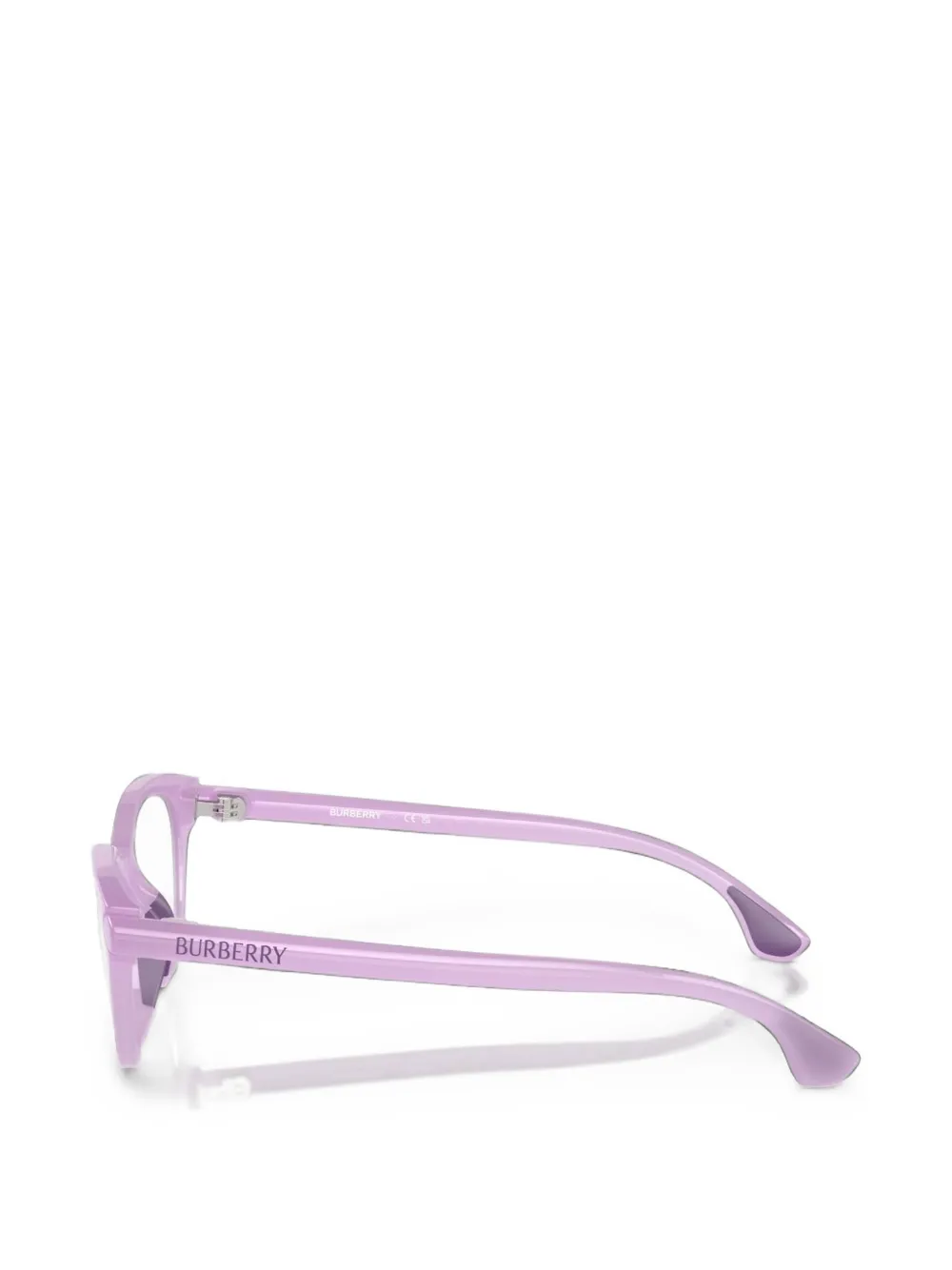 Burberry Eyewear rectangle frame glasses Paars