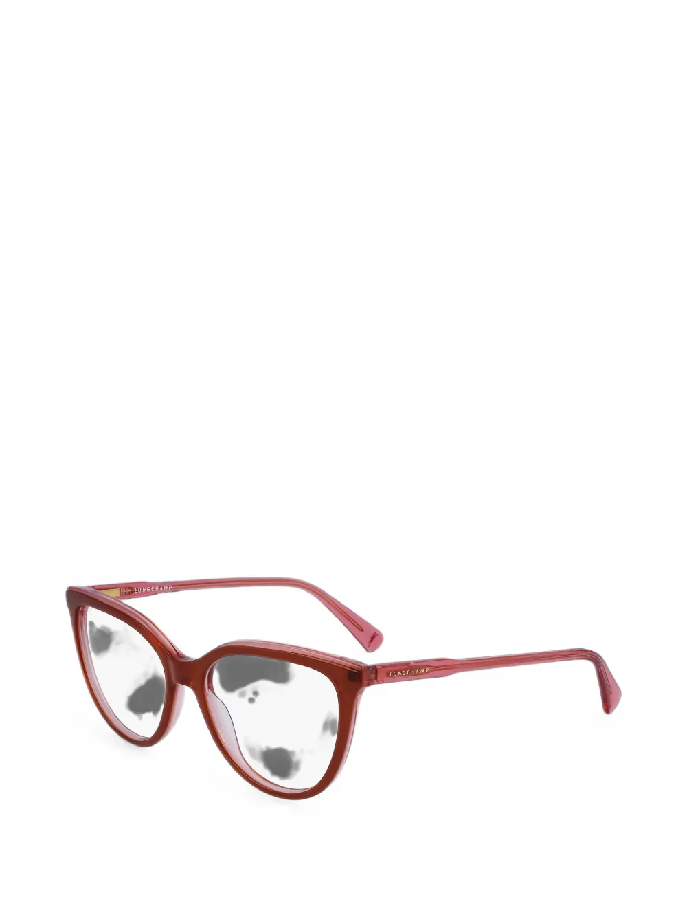 Longchamp Bril met cat-eye montuur Rood