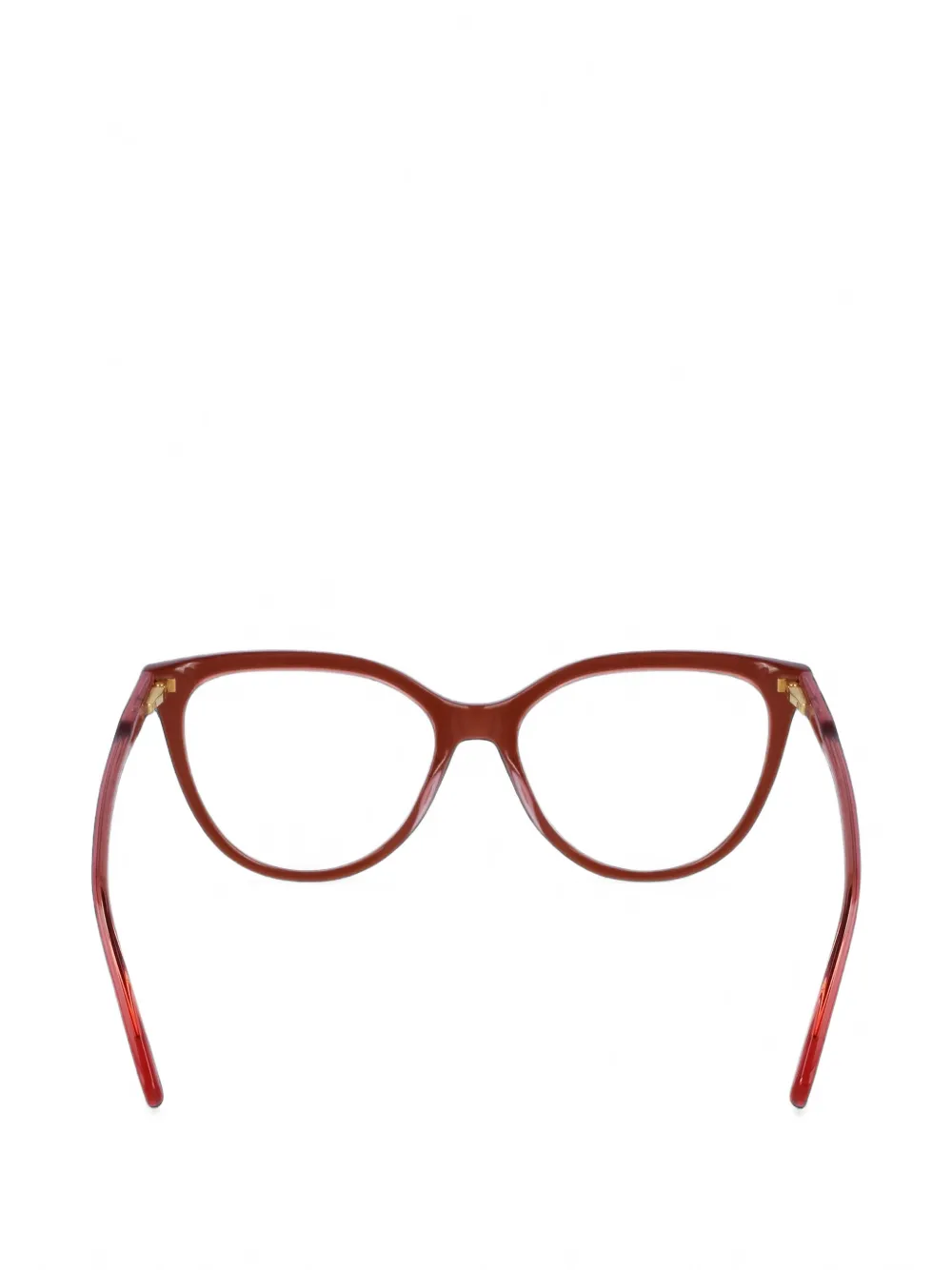 Longchamp Bril met cat-eye montuur Rood