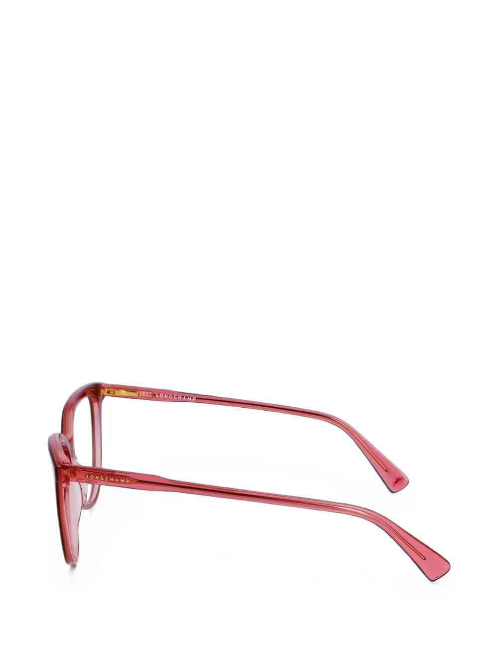 Longchamp Bril met cat-eye montuur Rood