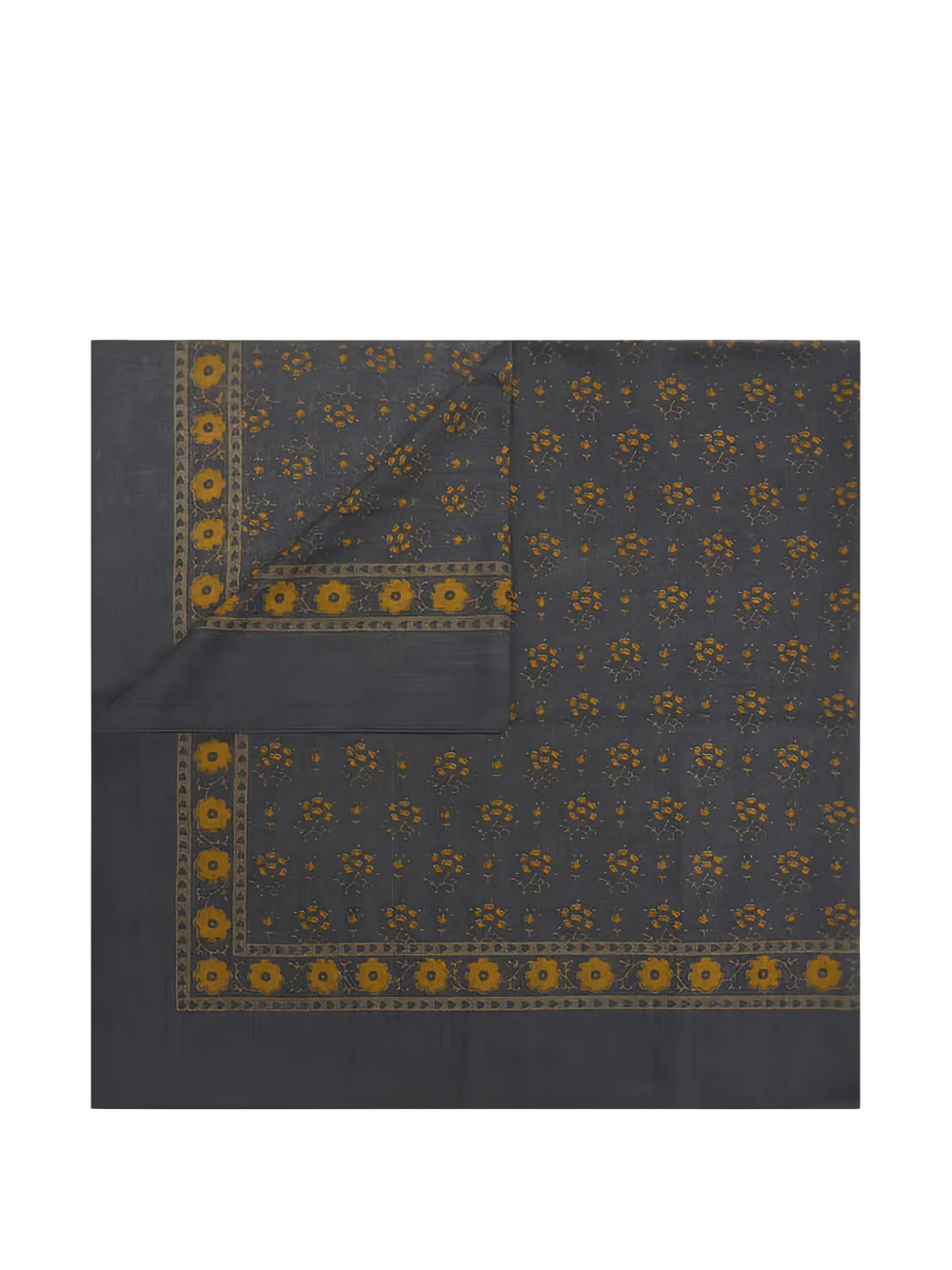Soeur floral-print scarf - Grigio