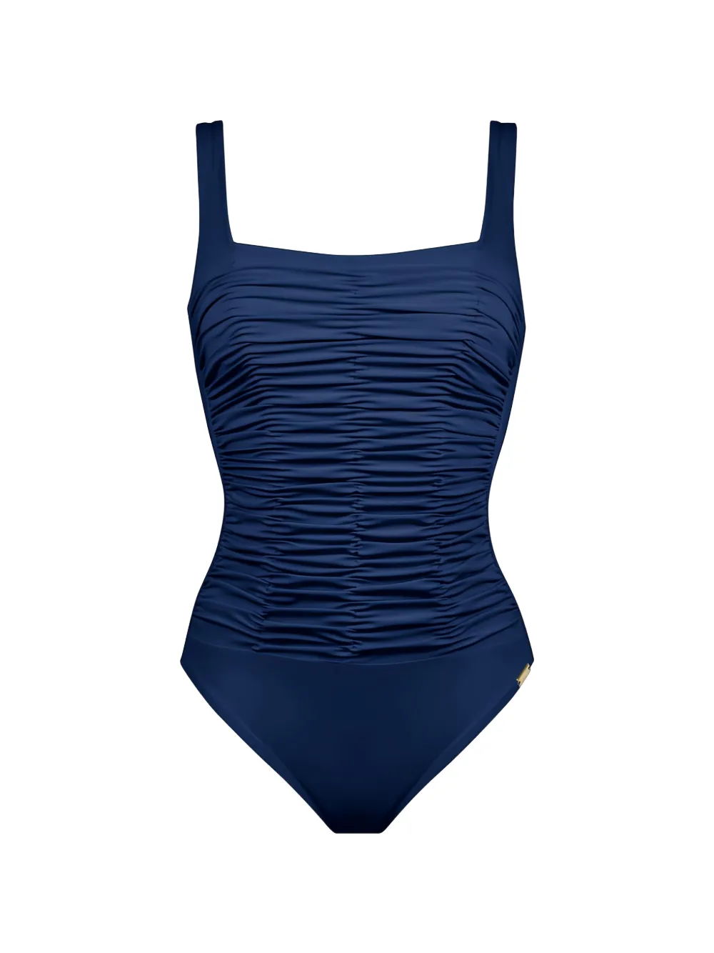 Maryan Mehlhorn ruched swimsuit - Blau