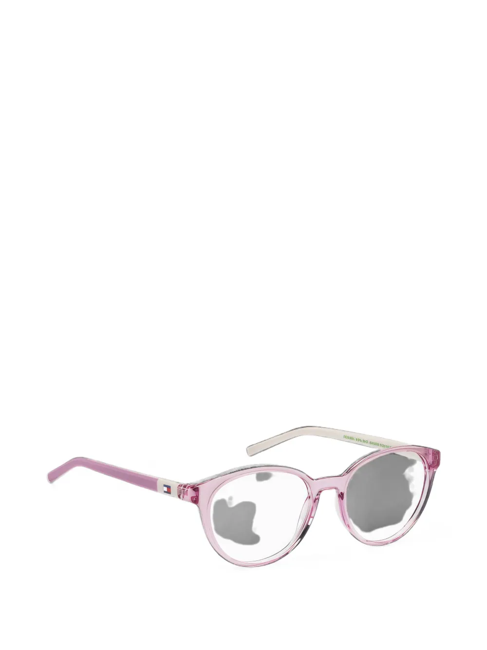 Tommy Hilfiger Bril met rond montuur Roze