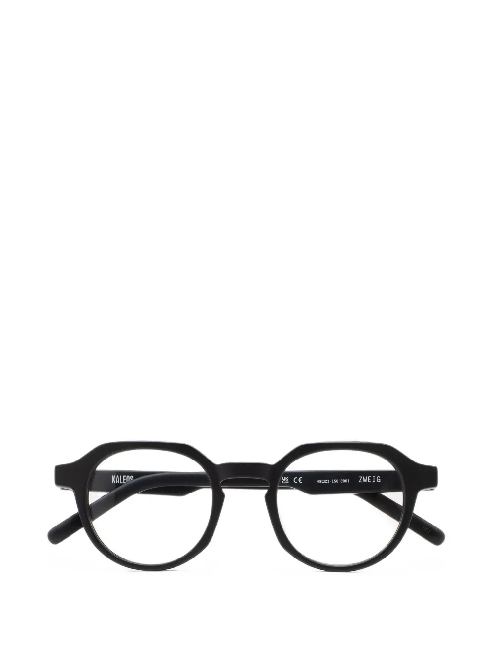 Kaleos Zweig Geometric-frame Glasses In Black