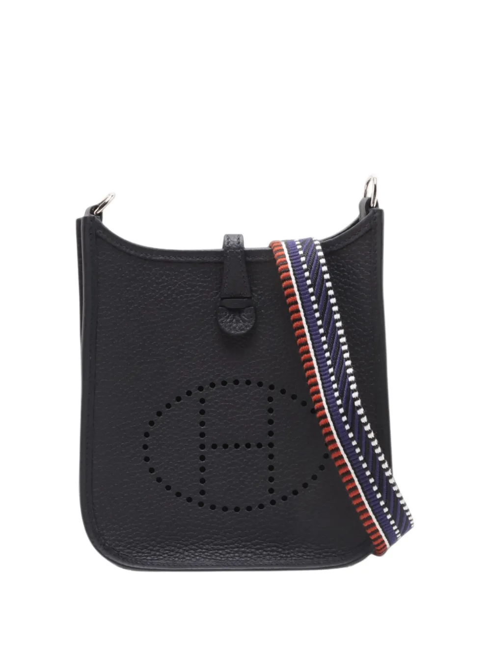Hermès Pre-Owned Borsa a tracolla Evelyne I Amazone 16 in pelle Clemence 2025 - Nero