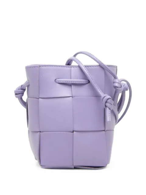Bottega Veneta Pre-Owned 2021-2026 Mini Nappa Maxi Intrecciato Cassette bucket bag